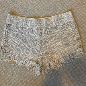 Lace shorts